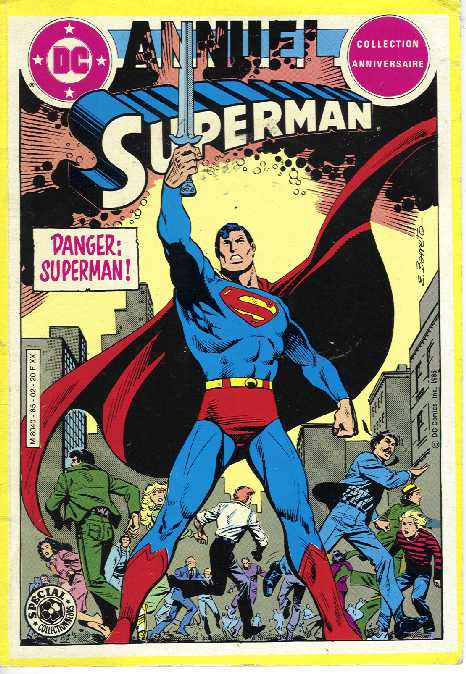Une Couverture de la Série Superman Hors Série